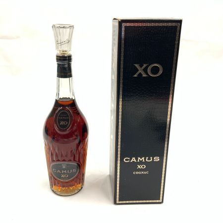  カミュ XO XO ロングネック クリアボトル コニャック 700ml 推定40% 未開栓