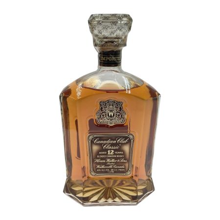  Canadian Club カナディアンクラブ Classi クラシック 12年 ウィスキー 40% 未開栓
