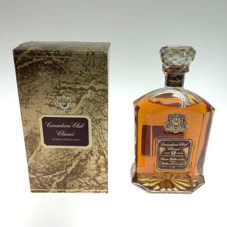  Canadian Club カナディアンクラブ Classi クラシック 12年 ウィスキー 40% 未開栓
