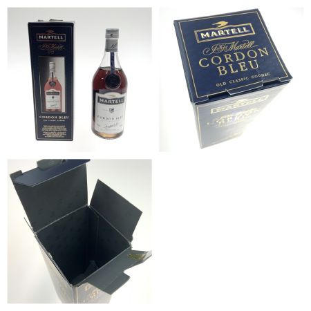  MARTELL マーテル CORDON BLEU コルドン ブルー コニャック 700ml 40% ブルー 未開栓