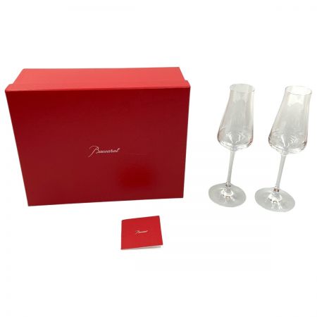 Baccarat バカラ シャトーバカラ シャンパンフルート 2客セット 2611149
