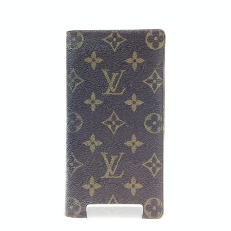  LOUIS VUITTON ルイヴィトン モノグラム ポルト カルト クレディ 二つ折り長札入れ M60825 ブラウン 現状渡し