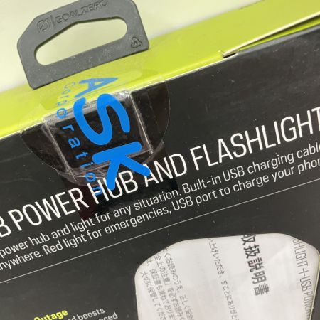  ASK GOAL ZERO ゴールゼロ 90110 LEDフラッシュライト Torch 250 90110 未開封品