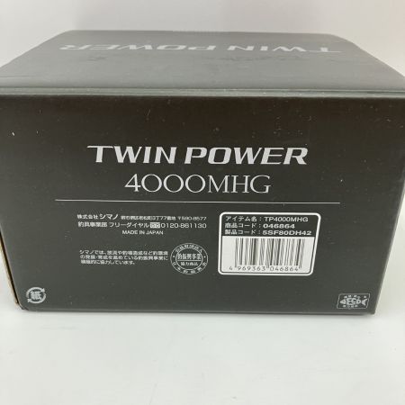  SHIMANO シマノ TWIN POWER 24 ツインパワー 4000MHG-E 046864 スピニングリール