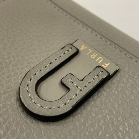 FURLA フルラ ダフネ ロゴ 三つ折り財布 WP00241 グレー