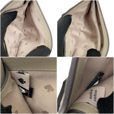  Kate Spade ケイトスペード レイラ ミディアム コンパクト バイフォールド ウォレット 財布 K6396 UG3 ベージュ