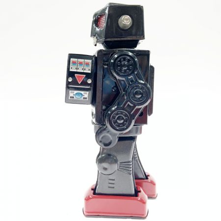   ブリキ ロボット スーパー火星大王 堀川玩具 ブラック