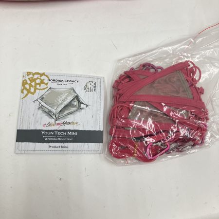  Nordisk Ydun Tech Mini ポールセット チェリー 148053 未使用品