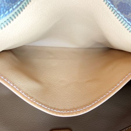  CELINE セリーヌ マカダム トート ワンショルダーバッグ ブラウン