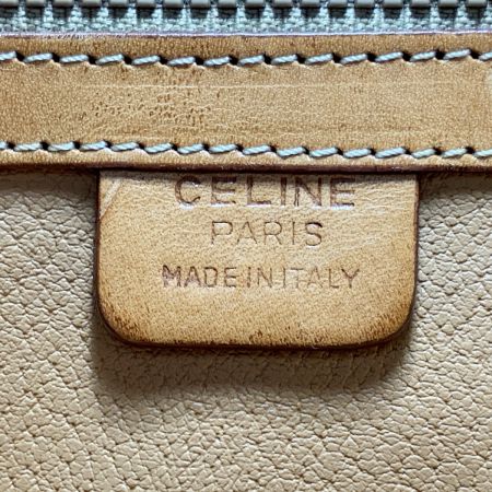  CELINE セリーヌ マカダム トート ワンショルダーバッグ ブラウン