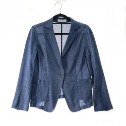 〇〇 Leilian レリアン レディース ジャケット サイズ9 ブルー Bランク