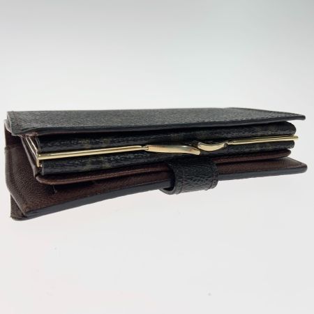  LOUIS VUITTON ルイヴィトン モノグラム ポルトフォイユ ヴィエノワ がま口短財布 M61663 ブラウン 