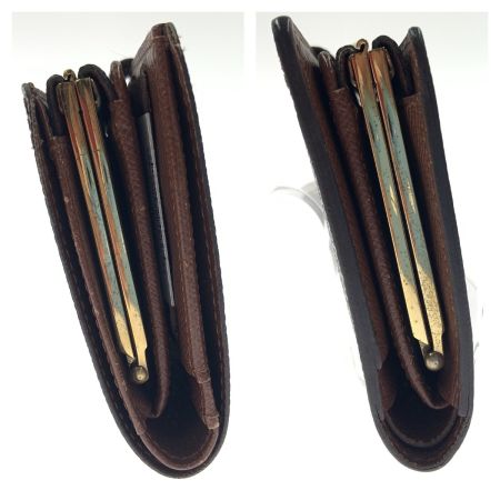  LOUIS VUITTON ルイヴィトン モノグラム ポルトフォイユ ヴィエノワ がま口短財布 M61663 ブラウン 