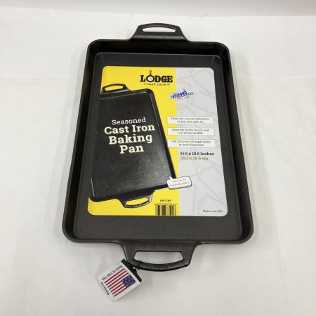  LODGE Seasoned 鋳鉄 ベーキングパン 15.5 x 10.5インチ BW15BP 未使用品