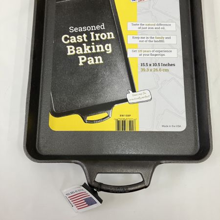  LODGE Seasoned 鋳鉄 ベーキングパン 15.5 x 10.5インチ BW15BP 未使用品