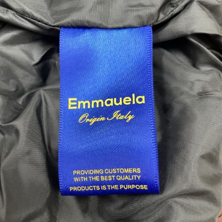  Emmauela メンズ ダウンベスト イタリア製 グースダウン SIZE 52 ブラウン 未使用品