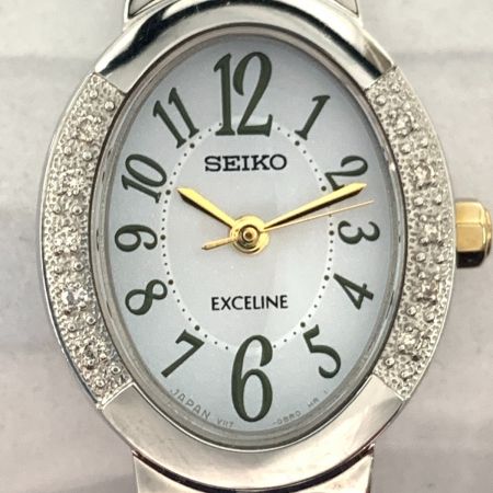  SEIKO セイコー ドルチェ&エクセリーヌ レディース腕時計 SWCQ051 シルバー x ゴールド