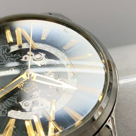  Orobianco オロビアンコ オラクラシカ 自動巻き腕時計 OR-0011N グリーン 現状渡し 