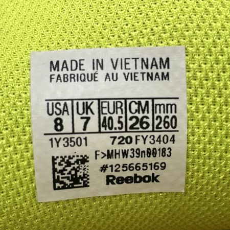  REEBOK リーボック メンズ スニーカー Minions x Reebok Instapump Fury “Minions” サイズ26cm FY3404 イエロー