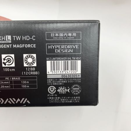  DAIWA ダイワ LIMITBREAKER リミットブレイカー XHL TW HD-C 左 630305 ベイトリール
