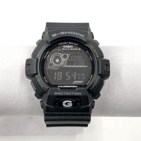  CASIO カシオ G-SHOCK Gショック ソーラー電波クォーツ 腕時計 GW-8900A ブラック