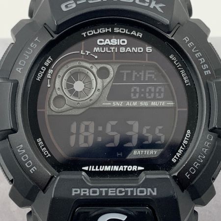  CASIO カシオ G-SHOCK Gショック ソーラー電波クォーツ 腕時計 GW-8900A ブラック
