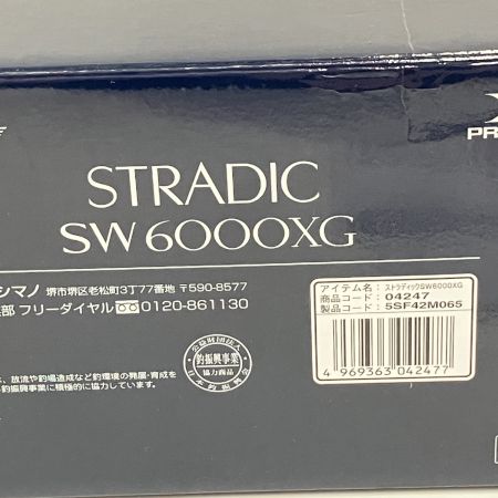  SHIMANO シマノ STRADIC ストラディック SW6000XG 04247 スピニングリール