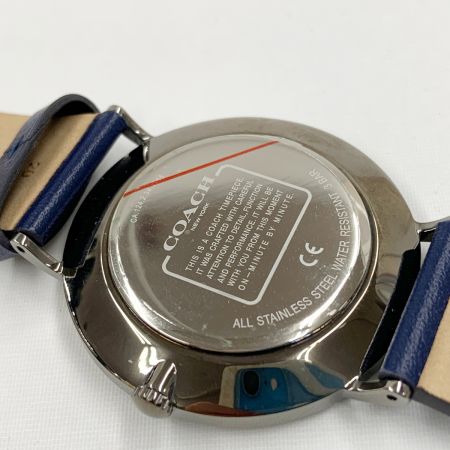  COACH コーチ チャールズ クォーツ 腕時計 14602528 ブルー