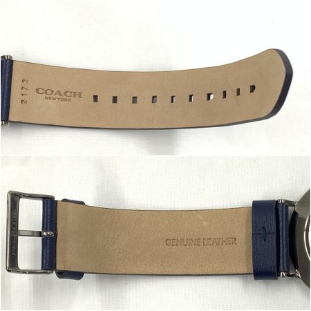  COACH コーチ チャールズ クォーツ 腕時計 14602528 ブルー