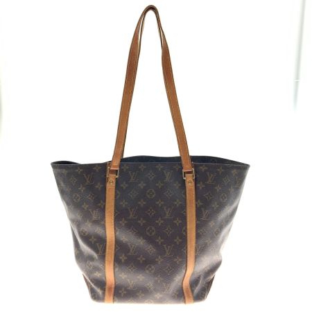  LOUIS VUITTON ルイヴィトン モノグラム サック ショッピング  ショルダーバッグ M51108 ブラウン