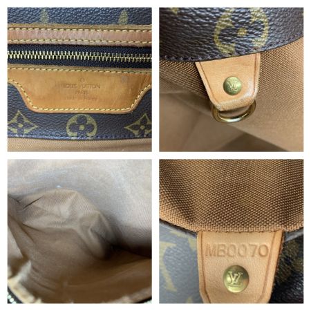  LOUIS VUITTON ルイヴィトン モノグラム サック ショッピング  ショルダーバッグ M51108 ブラウン