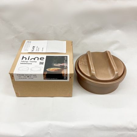  hime ハイム 鍋スキレット ソロ DONABE SKILLET solo 未使用品