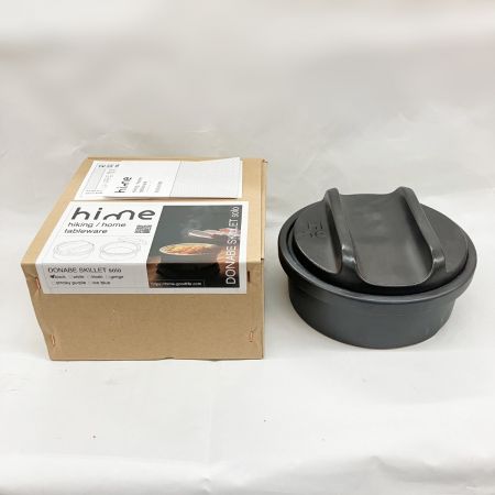  hime ハイム 土鍋スキレット ソロ DONABE SKILLET solo 未使用品
