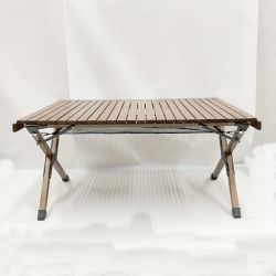 〇〇 WAQ Folding Wood Table アウトドアウッドテーブル WAQ-FWT1 Bランク