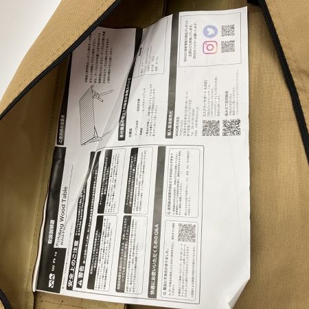  WAQ Folding Wood Table アウトドアウッドテーブル WAQ-FWT1
