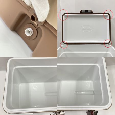  Coleman コールマン 54QT スチールベルトクーラー バターナッツ 2161177 現状渡し