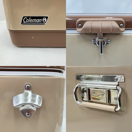  Coleman コールマン 54QT スチールベルトクーラー バターナッツ 2161177 現状渡し
