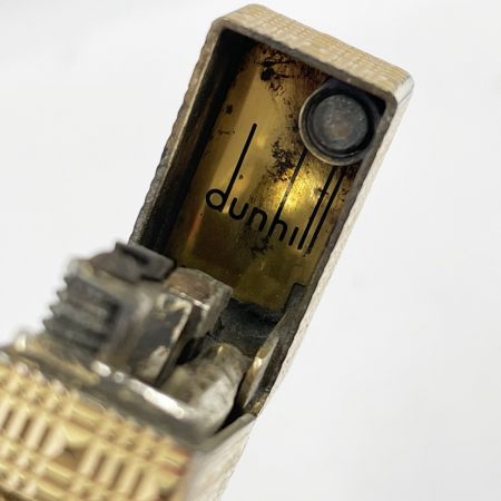  dunhill ダンヒル ガスライター ガス無し 着火未確認 ゴールド ジャンク品 現状渡し