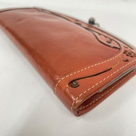 Dakota ダコタ レディース がま口 長財布 デイジー ブラウン