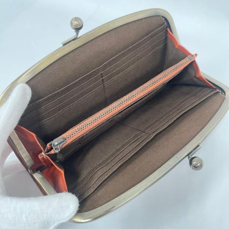 Dakota ダコタ レディース がま口 長財布 デイジー ブラウン