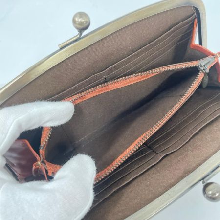 Dakota ダコタ レディース がま口 長財布 デイジー ブラウン