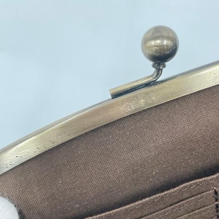 Dakota ダコタ レディース がま口 長財布 デイジー ブラウン