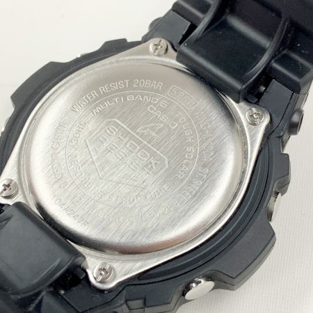  CASIO カシオ Gショック デジアナ ソーラー電波クォーツ 腕時計 AWG-M100A ブラック x ブラック