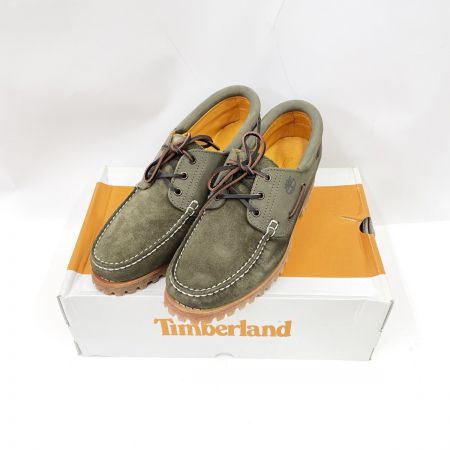  Timberland ティンバーランド デッキシューズ AUTHENTICS 3EYE CLASSIC LUG サイズ27cm TB0A2AA3A58 ダークグリーン