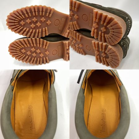  Timberland ティンバーランド デッキシューズ AUTHENTICS 3EYE CLASSIC LUG サイズ27cm TB0A2AA3A58 ダークグリーン