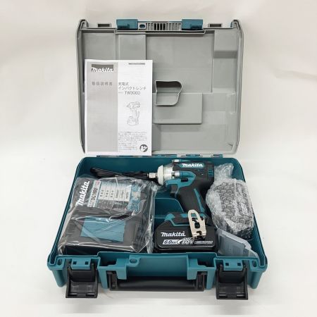  MAKITA マキタ 充電式 インパクトレンチ 18v 6.0Ah TW300DRGX グリーン 未使用品