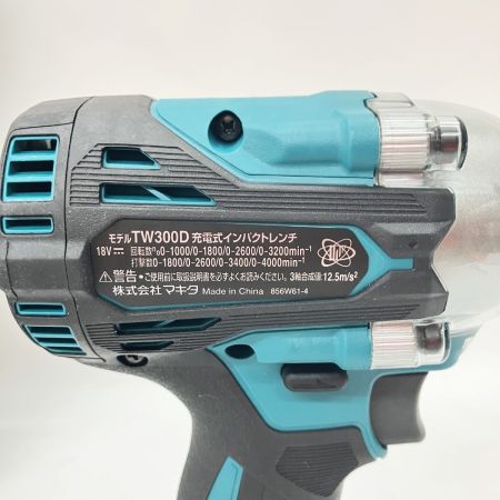  MAKITA マキタ 充電式 インパクトレンチ 18v 6.0Ah TW300DRGX グリーン 未使用品