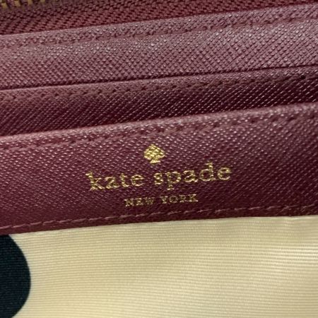  Kate Spade ケイトスペード ラウンドファスナー 長財布 ピンク