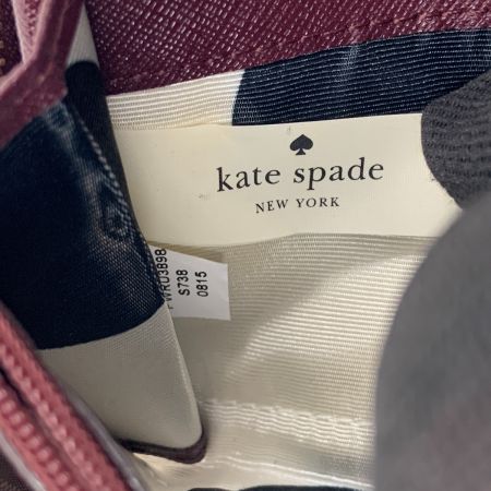  Kate Spade ケイトスペード ラウンドファスナー 長財布 ピンク
