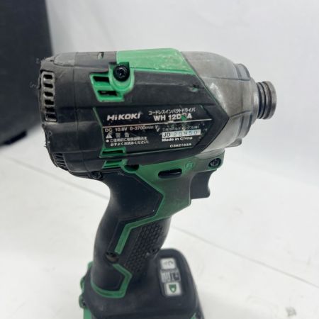  HiKOKI ハイコーキ インパクトドライバ 充電器・充電池1個・ケース付 コードレス式 10.8v JD20950 WH12DCA グリーン